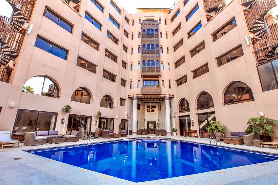 Hivernage Hotel & Spa Marrakesh Exterior photo The hotel's pool