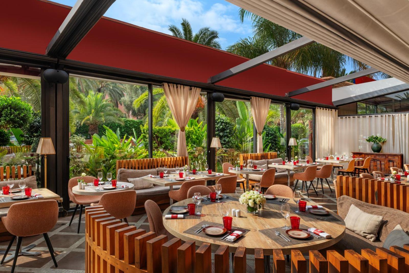 Hivernage Hotel & Spa Marrakesh Exterior photo The Deck